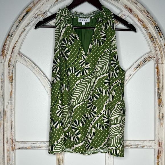 THML Green and Black Patterned Tank Top - Picture 1 of 6